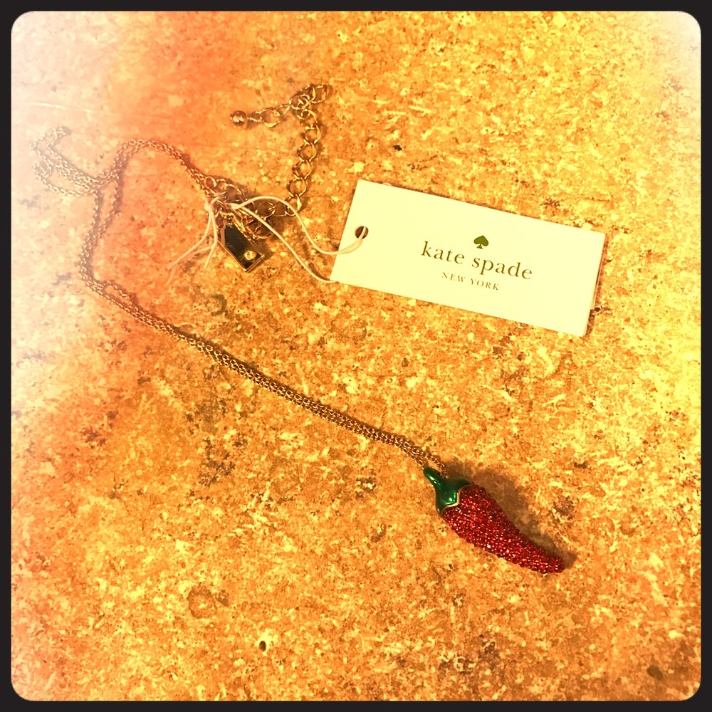 Kate spade ♠️ 🌶 chili necklace